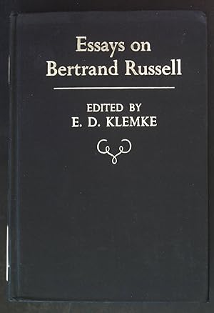 Imagen del vendedor de Essays on Bertrand Russell. a la venta por books4less (Versandantiquariat Petra Gros GmbH & Co. KG)