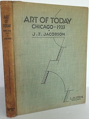 Image du vendeur pour Art of Today, Chicago 1933 mis en vente par The Wild Muse