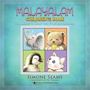 Seller image for Malayalam Children's Book : Cute Animals to Color and Practice Malayalam for sale by GreatBookPrices