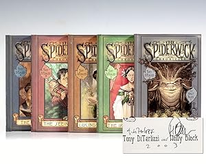 Seller image for The Spiderwick Chronicles Complete Set [The Field Guide, The Seeing Stone, Lucinda's Secret, The Ironwood Tree, The Wrath of Mulgarath; The Care and Feeding of Sprites; Arthur Spiderwick's Field Guide to the Fantastical World Around You; The Spiderwick Chronicles: Notebook for Fantastical Observations]. for sale by Raptis Rare Books