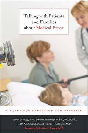 Seller image for Talking with Patients and Families about Medical Error (Hardcover) for sale by CitiRetail