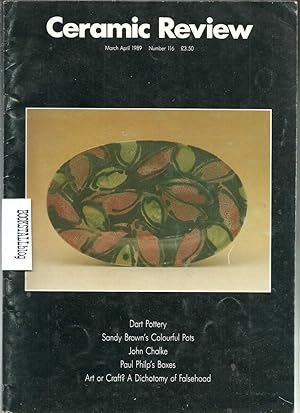 Ceramic Review No. 116 Mar-Apr 1989