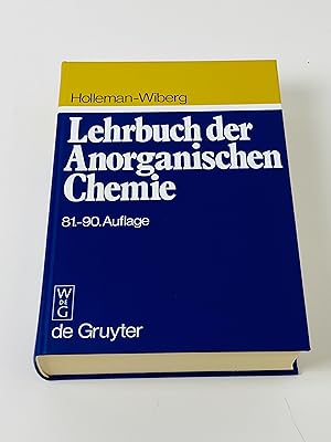 Seller image for Lehrbuch der anorganischen Chemie for sale by BcherBirne