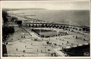 Ansichtskarte / Postkarte Sopot Zoppot Danzig, Kurgarten, Strand