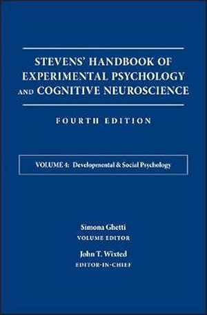 Imagen del vendedor de Stevens' Handbook of Experimental Psychology and Cognitive Neuroscience, Developmental and Social Psychology (Hardcover) a la venta por CitiRetail