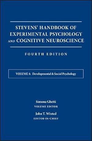 Imagen del vendedor de Stevens' Handbook of Experimental Psychology and Cognitive Neuroscience, Developmental and Social Psychology (Hardcover) a la venta por AussieBookSeller