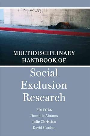 Image du vendeur pour Multidisciplinary Handbook of Social Exclusion Research (Hardcover) mis en vente par AussieBookSeller