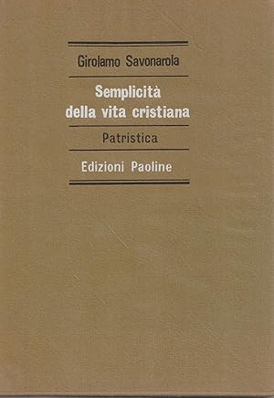 Semplicità della vita cristiana