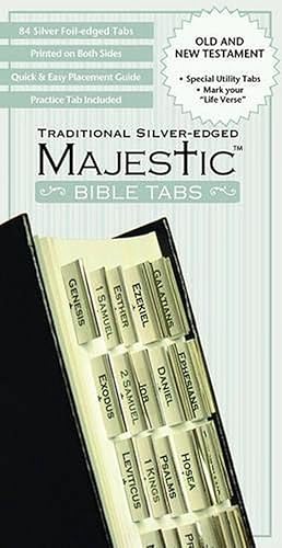 Seller image for Majestic Traditional Silver-Edged Bible Tabs (Book & Merchandise) for sale by CitiRetail