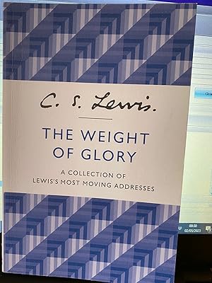 Imagen del vendedor de The Weight Of Glory a la venta por Frabjoy Books