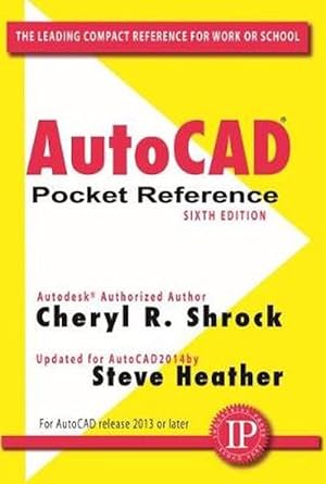 Bild des Verkufers fr AutoCAD Pocket Reference (Paperback) zum Verkauf von CitiRetail