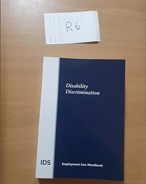 Bild des Verkufers fr Disability Discrimination IDS Employment Law Handbook zum Verkauf von UK LAW BOOK SELLERS LTD