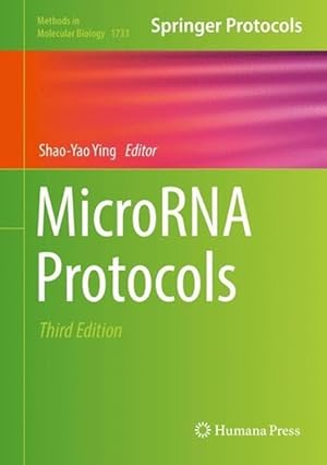 Image du vendeur pour MicroRNA Protocols (Hardcover) mis en vente par CitiRetail