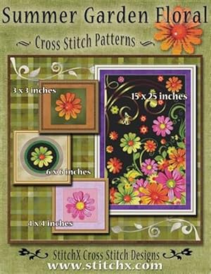 Immagine del venditore per Summer Garden Floral Cross Stitch Patterns venduto da GreatBookPrices