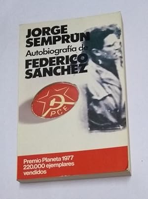 Imagen del vendedor de Autobiografía de Federico Sánchez a la venta por Libros Ambigú