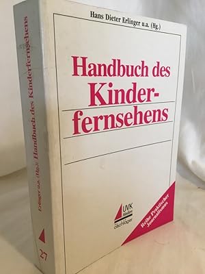 Bild des Verkufers fr Handbuch des Kinderfernsehens. (= Praktischer Journalismus, Band 27). zum Verkauf von Versandantiquariat Waffel-Schrder