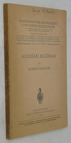 Seller image for Boolean Algebras (Ergebnisse der Mathematik und ihrer Grenzgebiete, Neue Folge, Heft 25) for sale by Powell's Bookstores Chicago, ABAA