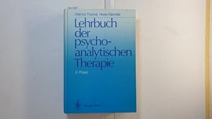 Immagine del venditore per Thom, Helmut: Lehrbuch der psychoanalytischen Therapie: 2., Praxis venduto da Gebrauchtbcherlogistik  H.J. Lauterbach