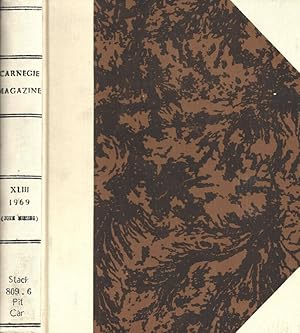 Bild des Verkufers fr Canergie Magazine. Volume XLIII - 1969 zum Verkauf von Biblioteca di Babele