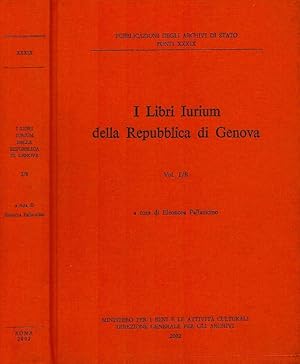 Bild des Verkufers fr I libri Iurium della Repubblica di Genova zum Verkauf von Biblioteca di Babele