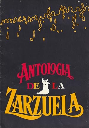 Seller image for Programmheft ANTOLOGIA DE LA ZARZUELA for sale by Programmhefte24 Schauspiel und Musiktheater der letzten 150 Jahre