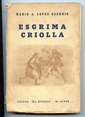 Immagine del venditore per Esgrima Criolla venduto da Rayo Rojo