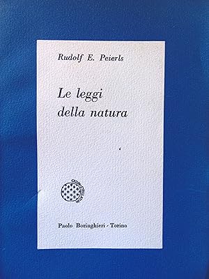 Immagine del venditore per Le leggi della natura venduto da L'angolo del vecchietto