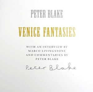 Bild des Verkufers fr Venice Fantasies. With an interview by Marco Livingstone and commentaries by Peter Blake zum Verkauf von Bow Windows Bookshop (ABA, ILAB)