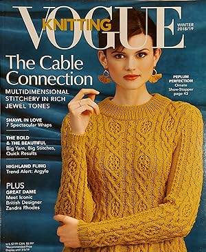 Vogue Knitting Magazine, Vol.36, No.6, Winter 2018/19