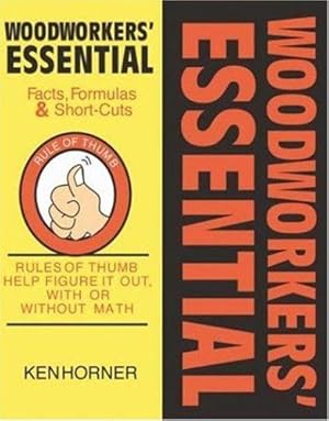 Bild des Verkufers fr Woodworkers' Essential Facts, Formulas and Short-cuts: Figure It Out, with or Without Math: Rules of Thumb Help Figure it Out, with or without Math zum Verkauf von WeBuyBooks