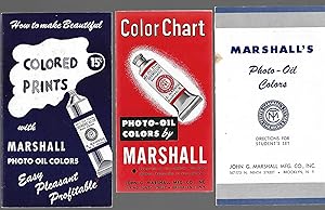 Vintage Advertising Marshall Photo Oil Color