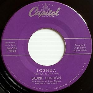 Bild des Verkufers fr Joshua / I Gotta Robe [7" 45 rpm Single] zum Verkauf von Kayleighbug Books, IOBA