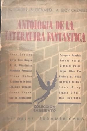 Imagen del vendedor de Antologa de la Literatura Fantstica a la venta por Libros del Ayer ABA/ILAB