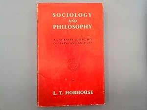 Seller image for Sociology and philosophy: A centenary collection of essays and articles for sale by Goldstone Rare Books