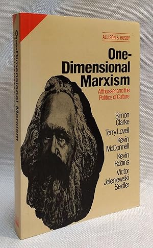 Seller image for One Dimensional Marxism: Althusser and the Politics of Culture for sale by Book House in Dinkytown, IOBA