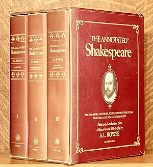 THE ANNOTATED SHAKESPEARE - 3 VOL. SET IN SLIPCASE