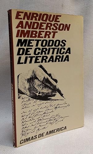 Immagine del venditore per Metodos de critica literaria venduto da Book House in Dinkytown, IOBA