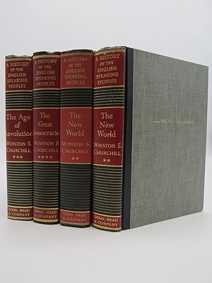 A HISTORY OF THE ENGLISH SPEAKING PEOPLES (COMPLETE 4 VOLUME SET)
