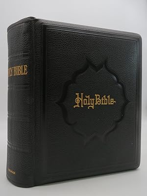 Seller image for THE HOLY BIBLE, CONTAINING THE OLD AND NEW TESTAMENTS (LEATHER BOUND) Includes: a Comprehensive and Illustrated History of the Books of the Old and New Testaments / by Alfred Nevin for sale by Sage Rare & Collectible Books, IOBA