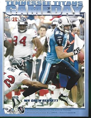 Seller image for NFL: Gameday Tennessee Titans Vs Houston Texans October 27, 2004 for sale by Warren Hahn