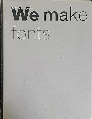 ECAL -- Typography: We Make Fonts