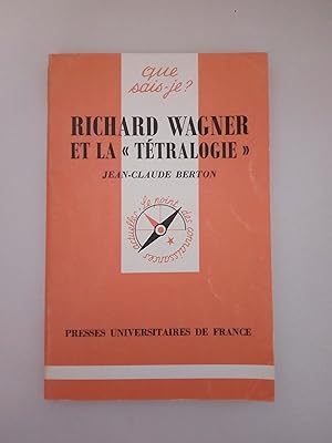 Imagen del vendedor de Richard Wagner et la "Ttralogie" a la venta por Libros Nakens