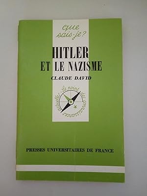 Bild des Verkufers fr Hitler et le nazisme zum Verkauf von Libros Nakens