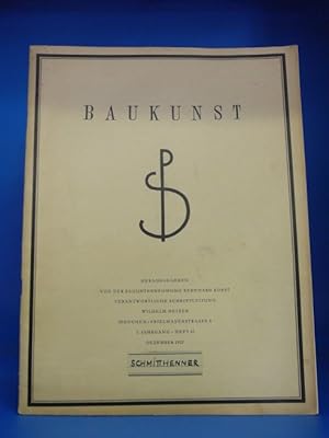 Baukunst. - 3. Jahrgang/ Heft 12