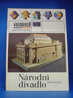 Modellbaubogen Narodni divadlo (Nationaltheater/Prag). - Plasticke Vystrihovanky