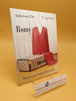 Seller image for Romy ; Auktion 356 for sale by Roland Antiquariat UG haftungsbeschrnkt