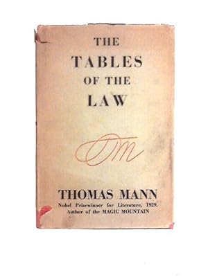 Seller image for The Tables Of The Law for sale by World of Rare Books