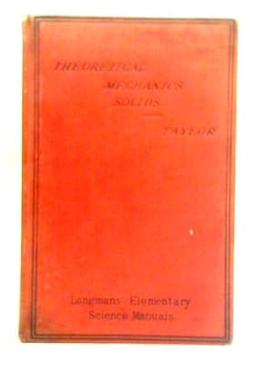 Bild des Verkufers fr Theoretical Mechanics: Solids zum Verkauf von World of Rare Books