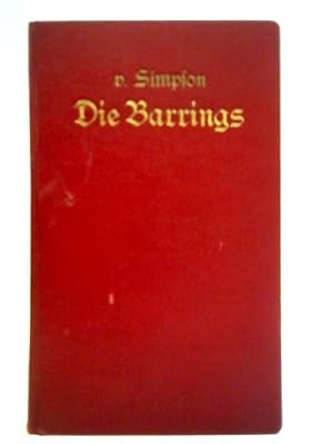 Seller image for Die Barrings for sale by World of Rare Books