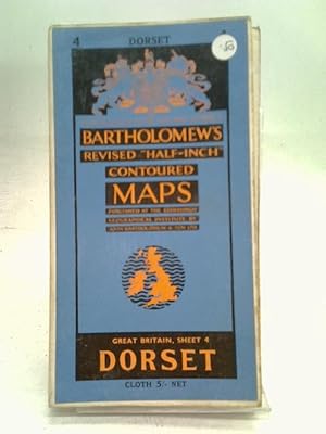 Seller image for Bartholomew's Revised "Half Inch" Contoured Map on Cloth - Sheet 4 - Dorset for sale by World of Rare Books